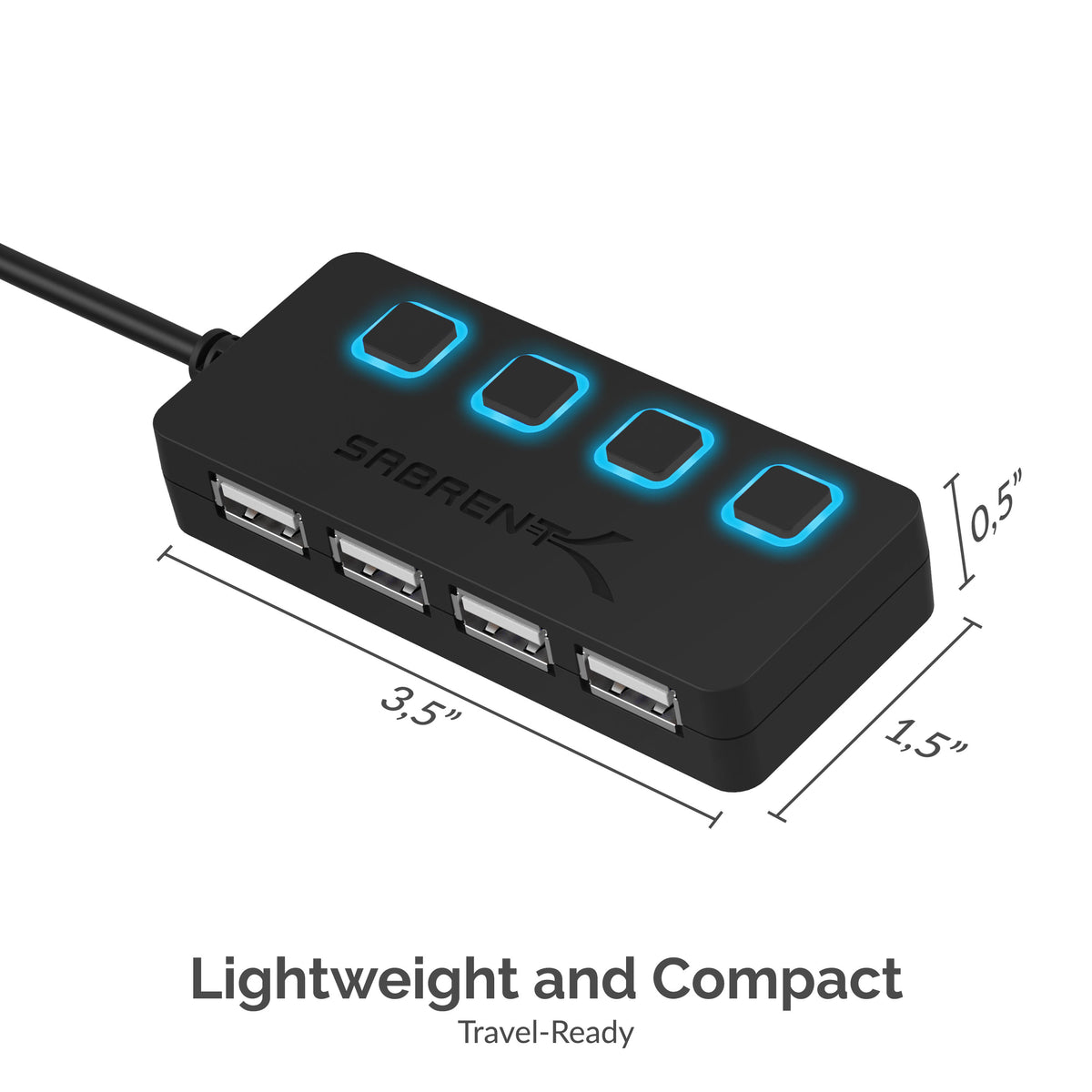 4-Port USB 2.0 Hub