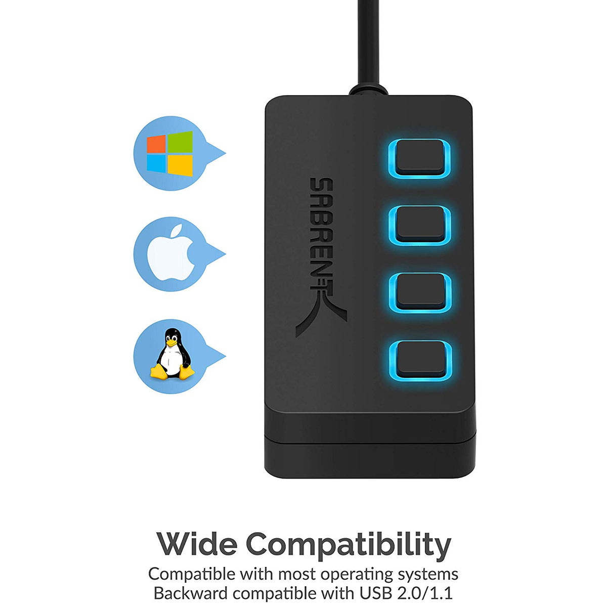 4-Port USB 3.0 Hub