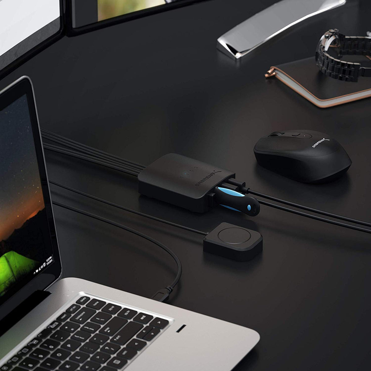 4-Way USB 2.0 Sharing Switch