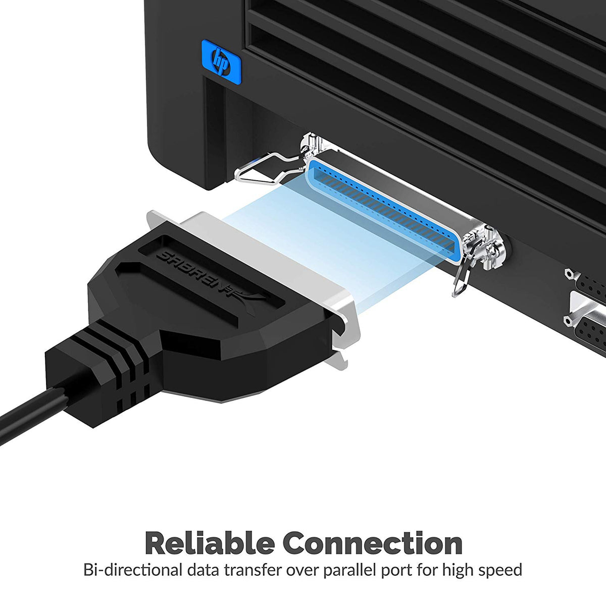 USB to Parallel IEEE 1284 Printer Cable Adapter
