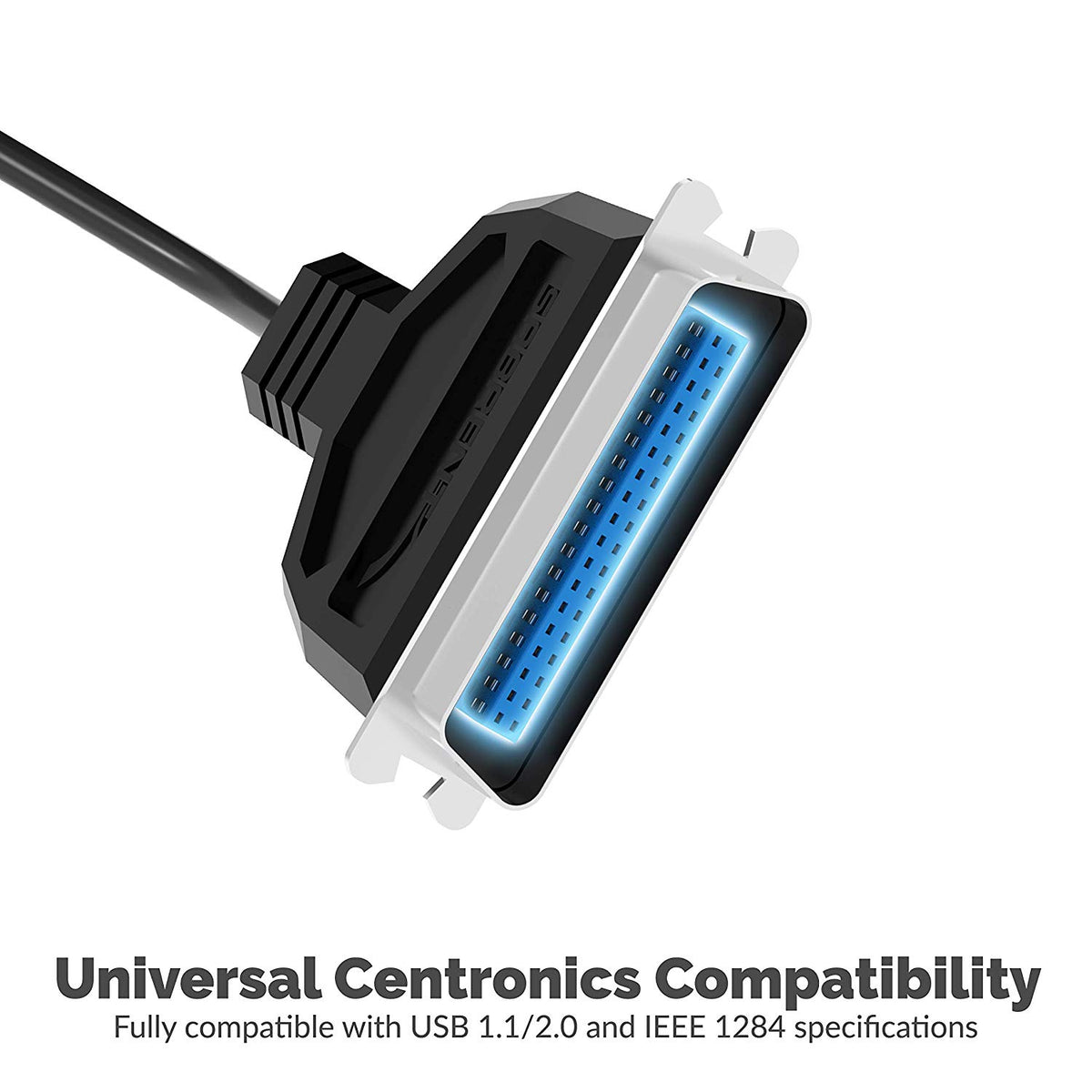USB to Parallel IEEE 1284 Printer Cable Adapter