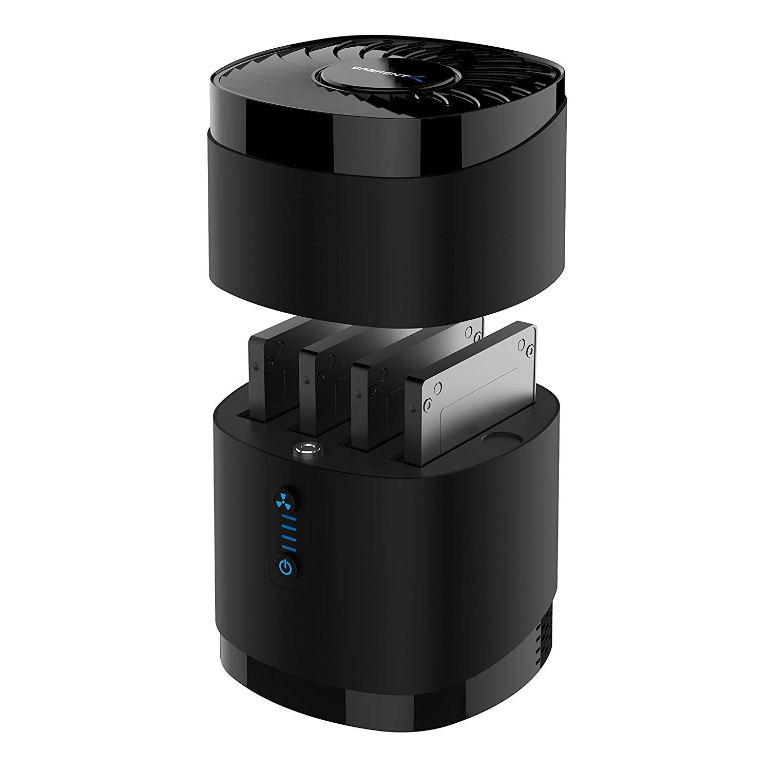 USB 3.0 4 Bay 2.5" Hard Drive/SSD Docking Station with Fan