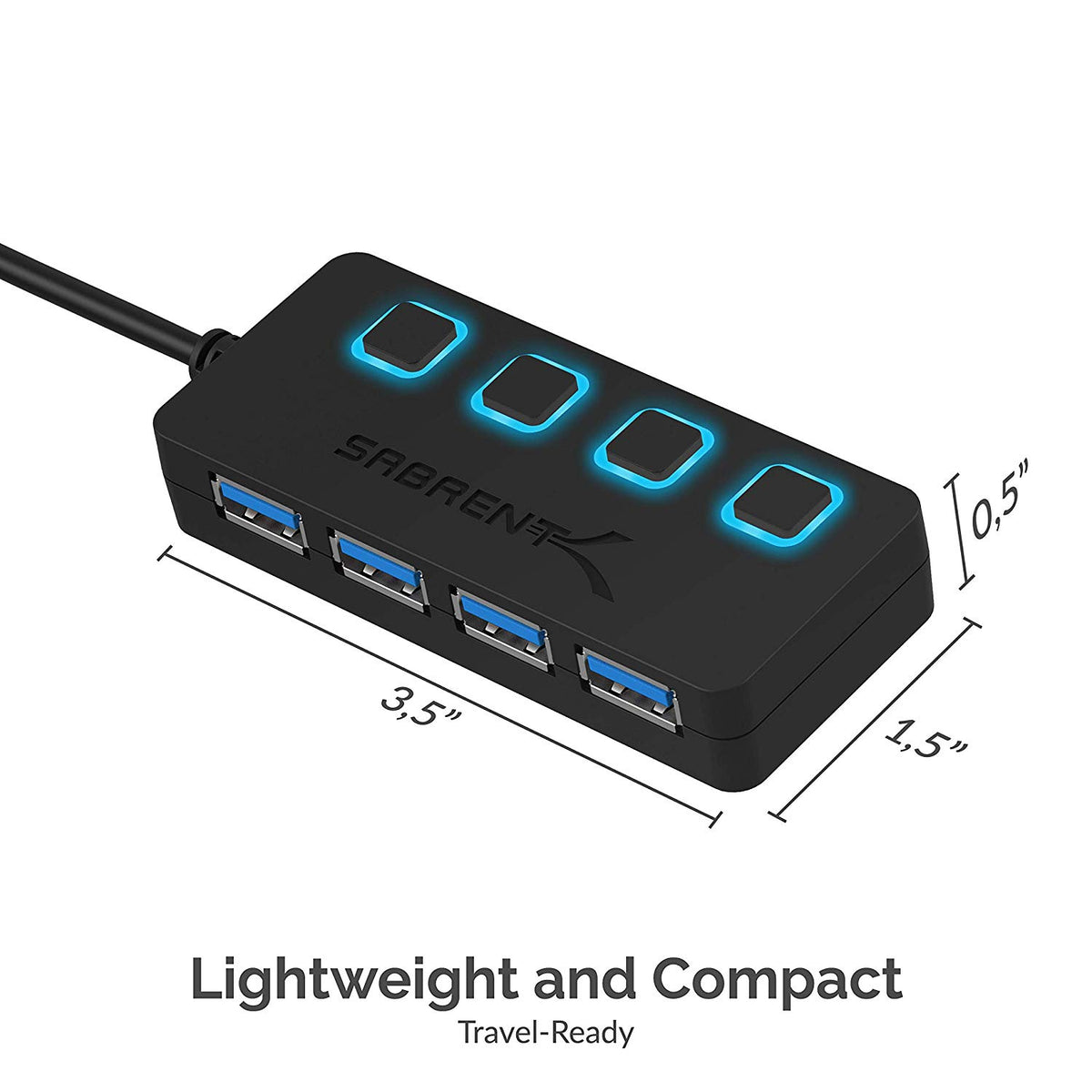 4-Port USB 3.0 Hub
