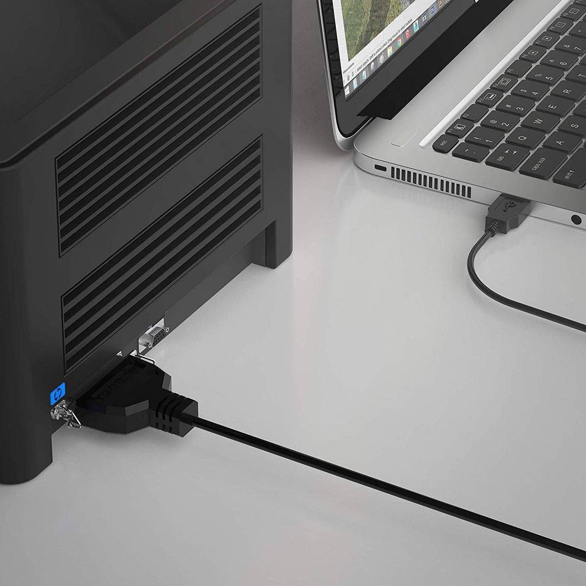 USB to Parallel IEEE 1284 Printer Cable Adapter