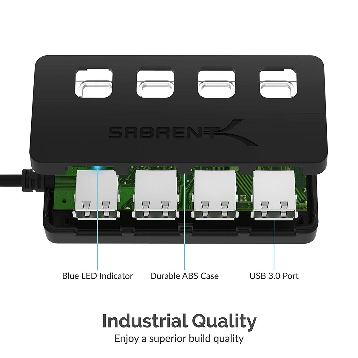 4-Port USB 3.0 Hub