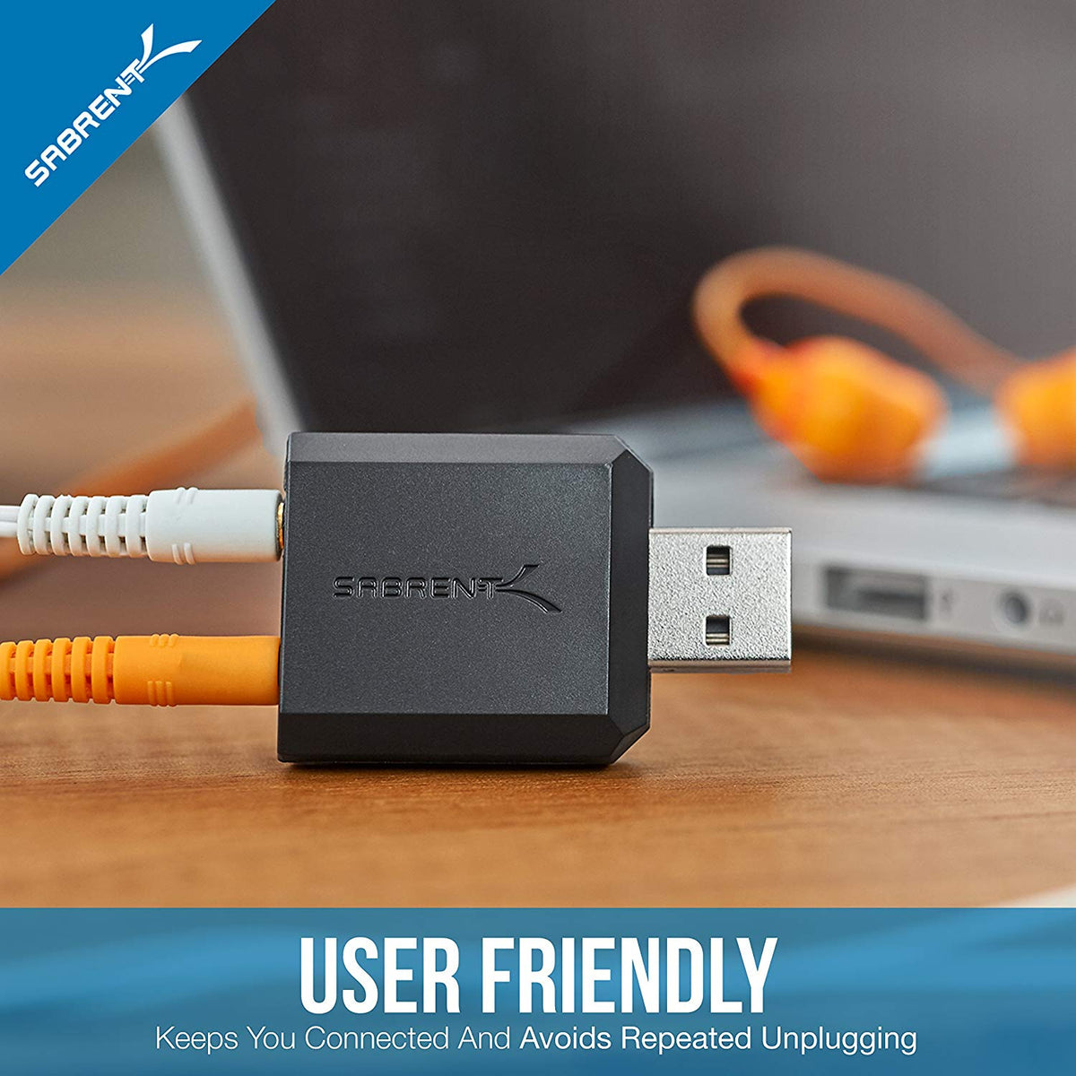 USB to 2 X 3.5mm Audio Stereo Splitter