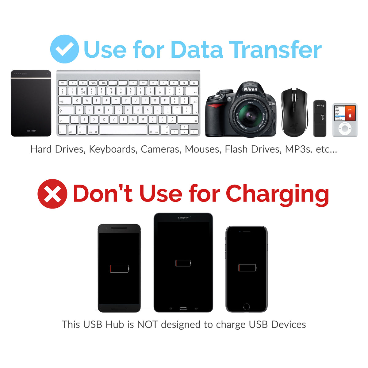 4-Port USB 2.0 Hub
