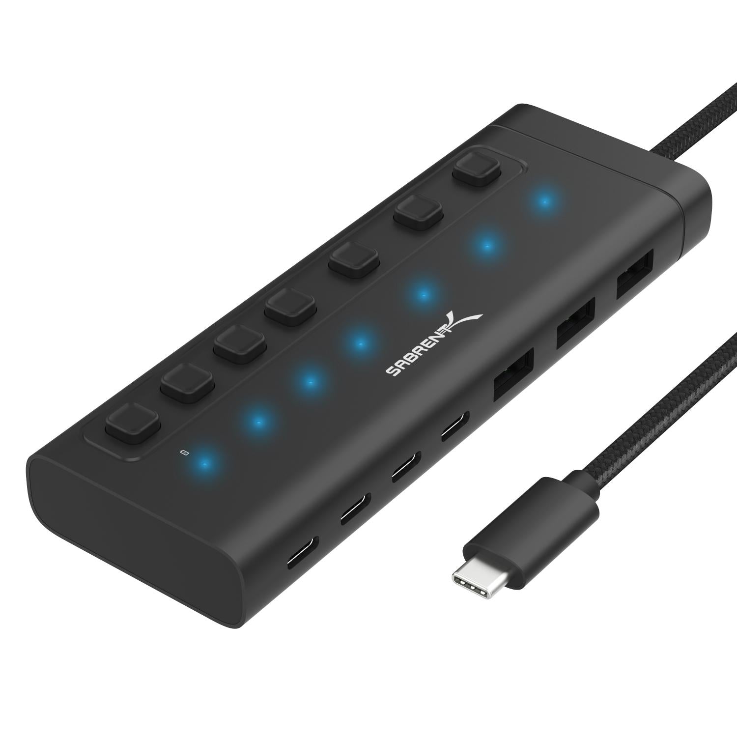 USB C Hub 7-Port 48W Powered Hub