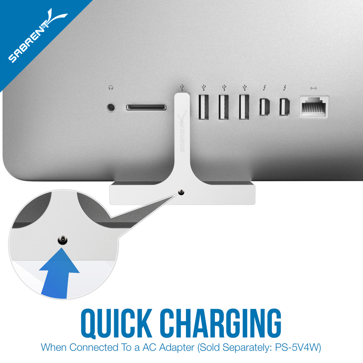 4-Port USB 3.0 Hub For iMac