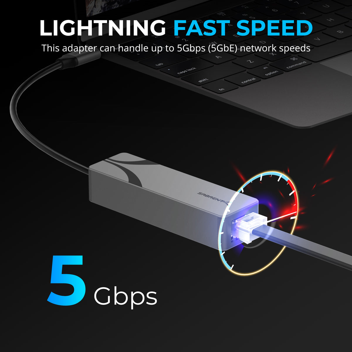USB Type-C to 5G Ethernet Adapter