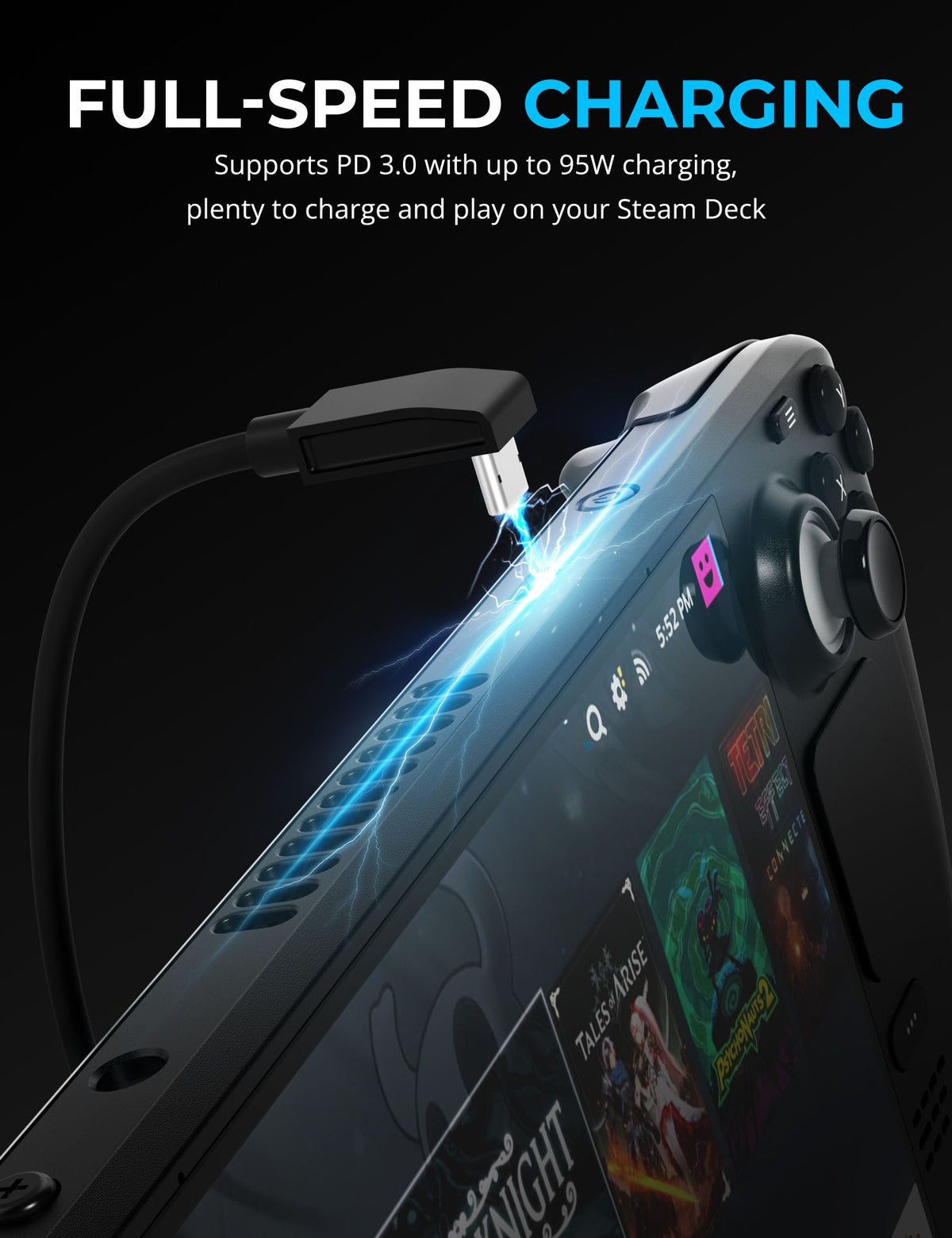 6-Port Docking Station for Steam Deck and USB C Devices