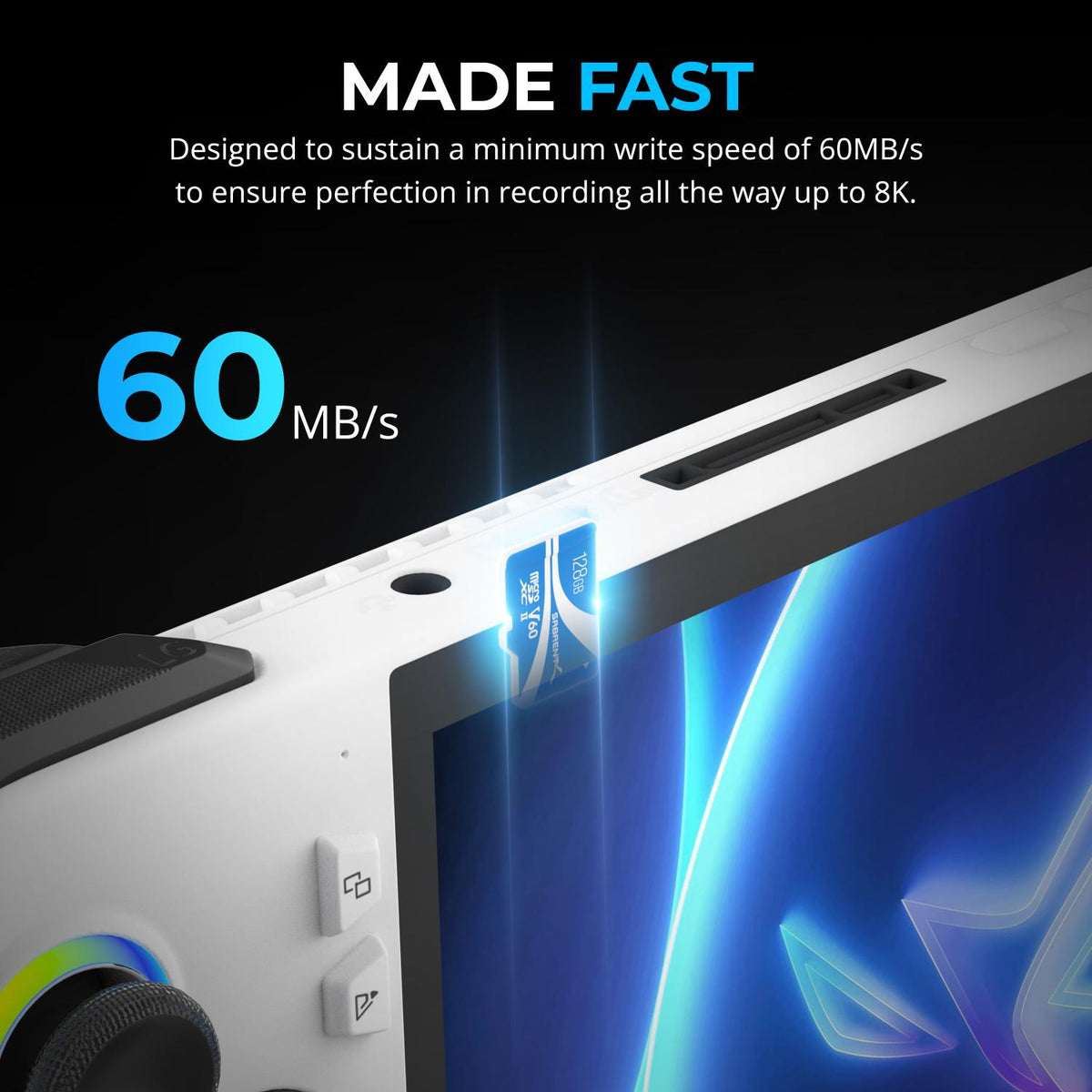 Rocket V60 microSDXC Memory Card