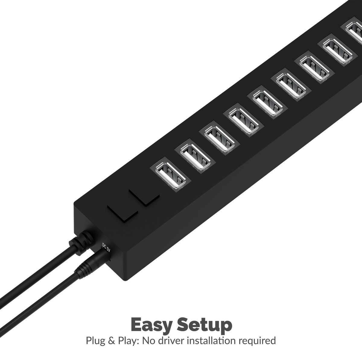 13-Port USB 2.0 Hub