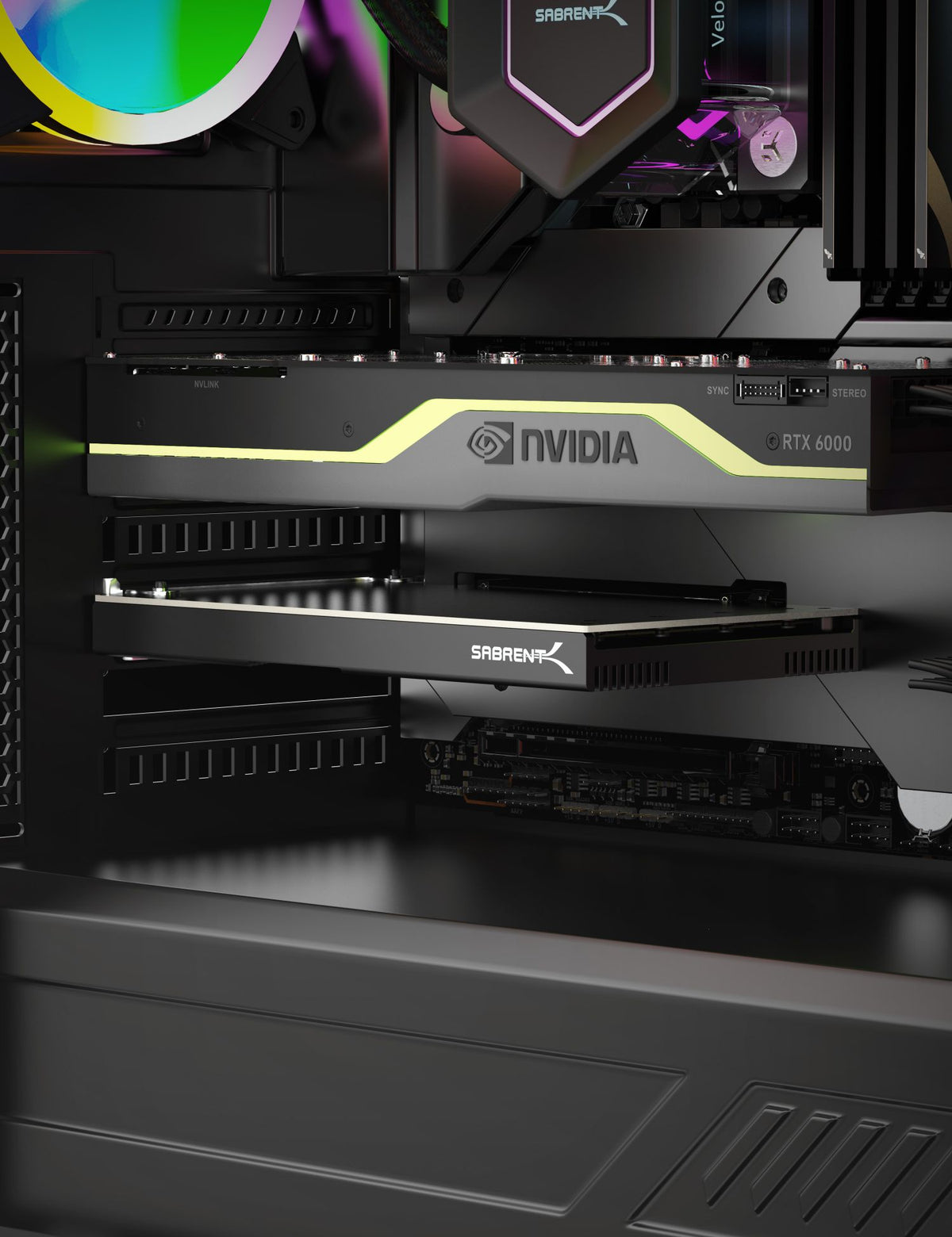 4-Drive M.2 NVMe SSD to PCIe 3.0 x4 Adapter Card