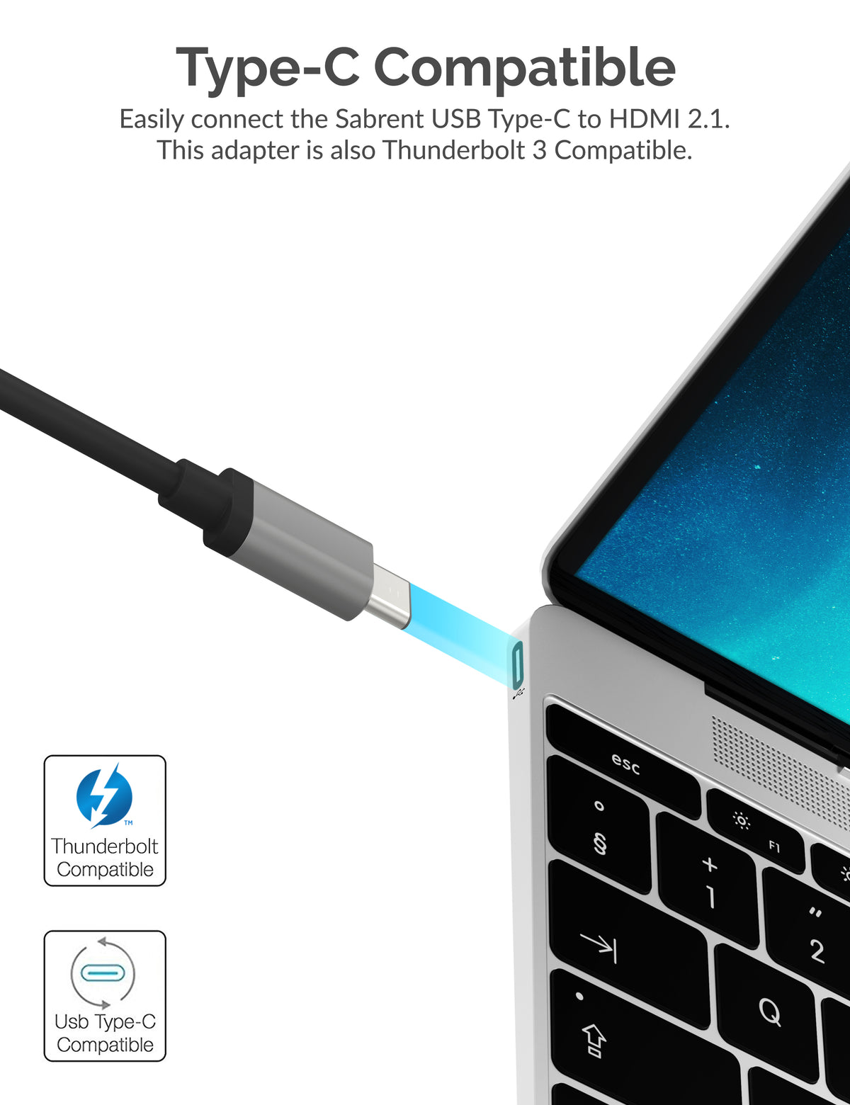 USB Type-C to HDMI 2.1 Adapter