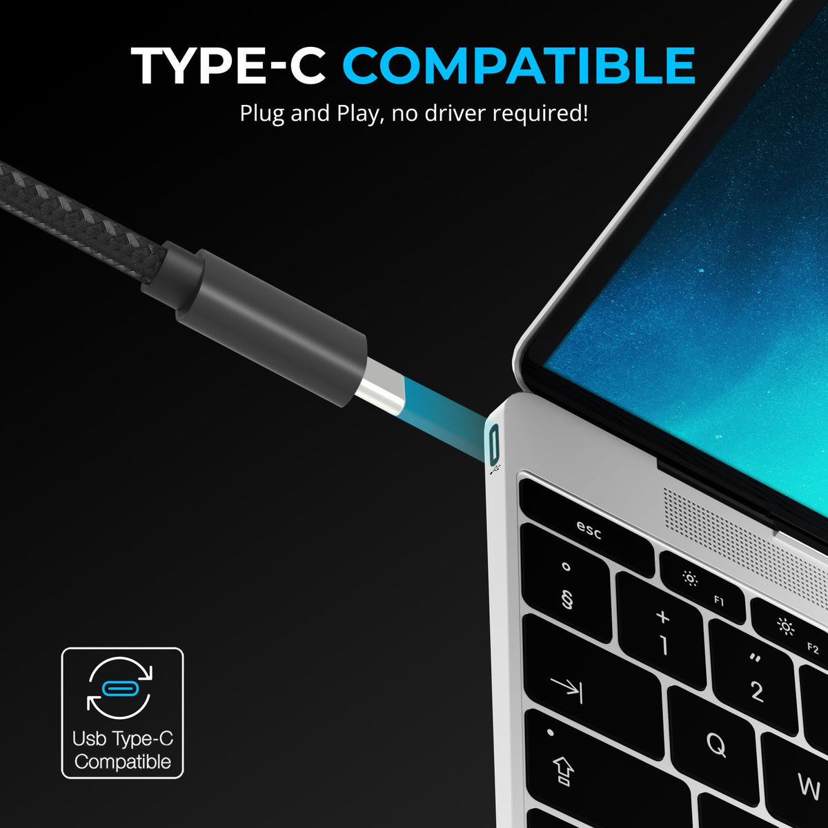 USB C Hub 7-Port 48W Powered Hub