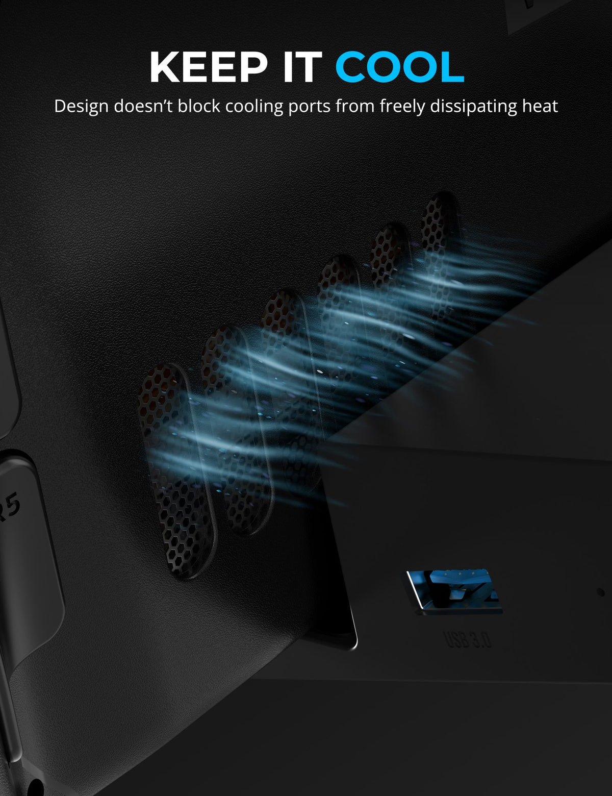 6-Port Docking Station for Steam Deck and USB C Devices