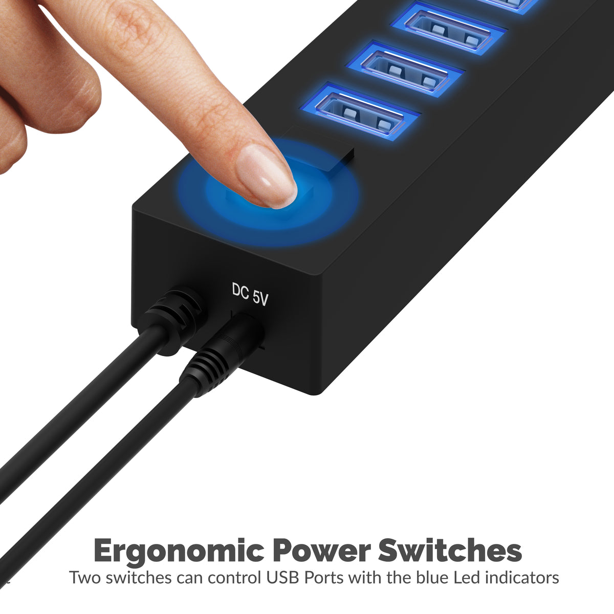 13-Port USB 2.0 Hub