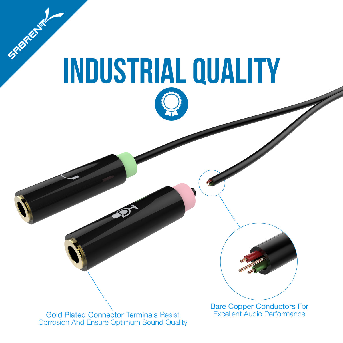 3.5mm Audio Stereo Adapter